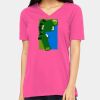 Missy's Relaxed Jersey Short-Sleeve V-Neck T-Shirt Thumbnail