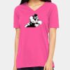 Missy's Relaxed Jersey Short-Sleeve V-Neck T-Shirt Thumbnail