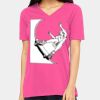 Missy's Relaxed Jersey Short-Sleeve V-Neck T-Shirt Thumbnail