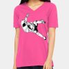Missy's Relaxed Jersey Short-Sleeve V-Neck T-Shirt Thumbnail