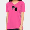 Missy's Relaxed Jersey Short-Sleeve V-Neck T-Shirt Thumbnail