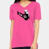 Missy's Relaxed Jersey Short-Sleeve V-Neck T-Shirt Thumbnail
