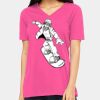 Missy's Relaxed Jersey Short-Sleeve V-Neck T-Shirt Thumbnail