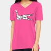 Missy's Relaxed Jersey Short-Sleeve V-Neck T-Shirt Thumbnail