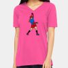 Missy's Relaxed Jersey Short-Sleeve V-Neck T-Shirt Thumbnail