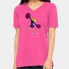 Missy's Relaxed Jersey Short-Sleeve V-Neck T-Shirt Thumbnail