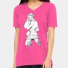 Missy's Relaxed Jersey Short-Sleeve V-Neck T-Shirt Thumbnail