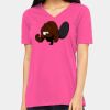 Missy's Relaxed Jersey Short-Sleeve V-Neck T-Shirt Thumbnail