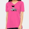 Missy's Relaxed Jersey Short-Sleeve V-Neck T-Shirt Thumbnail