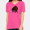 Missy's Relaxed Jersey Short-Sleeve V-Neck T-Shirt Thumbnail