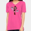 Missy's Relaxed Jersey Short-Sleeve V-Neck T-Shirt Thumbnail