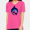 Missy's Relaxed Jersey Short-Sleeve V-Neck T-Shirt Thumbnail