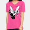 Missy's Relaxed Jersey Short-Sleeve V-Neck T-Shirt Thumbnail
