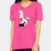Missy's Relaxed Jersey Short-Sleeve V-Neck T-Shirt Thumbnail
