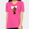 Missy's Relaxed Jersey Short-Sleeve V-Neck T-Shirt Thumbnail