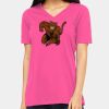 Missy's Relaxed Jersey Short-Sleeve V-Neck T-Shirt Thumbnail
