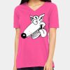 Missy's Relaxed Jersey Short-Sleeve V-Neck T-Shirt Thumbnail