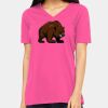 Missy's Relaxed Jersey Short-Sleeve V-Neck T-Shirt Thumbnail