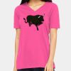 Missy's Relaxed Jersey Short-Sleeve V-Neck T-Shirt Thumbnail