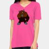 Missy's Relaxed Jersey Short-Sleeve V-Neck T-Shirt Thumbnail