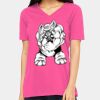 Missy's Relaxed Jersey Short-Sleeve V-Neck T-Shirt Thumbnail