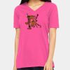 Missy's Relaxed Jersey Short-Sleeve V-Neck T-Shirt Thumbnail