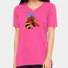 Missy's Relaxed Jersey Short-Sleeve V-Neck T-Shirt Thumbnail