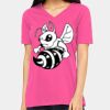 Missy's Relaxed Jersey Short-Sleeve V-Neck T-Shirt Thumbnail