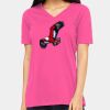 Missy's Relaxed Jersey Short-Sleeve V-Neck T-Shirt Thumbnail