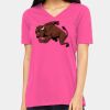 Missy's Relaxed Jersey Short-Sleeve V-Neck T-Shirt Thumbnail