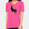 Missy's Relaxed Jersey Short-Sleeve V-Neck T-Shirt Thumbnail