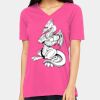 Missy's Relaxed Jersey Short-Sleeve V-Neck T-Shirt Thumbnail