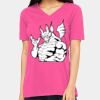 Missy's Relaxed Jersey Short-Sleeve V-Neck T-Shirt Thumbnail