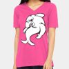 Missy's Relaxed Jersey Short-Sleeve V-Neck T-Shirt Thumbnail