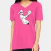 Missy's Relaxed Jersey Short-Sleeve V-Neck T-Shirt Thumbnail