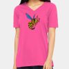 Missy's Relaxed Jersey Short-Sleeve V-Neck T-Shirt Thumbnail