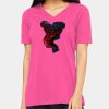 Missy's Relaxed Jersey Short-Sleeve V-Neck T-Shirt Thumbnail