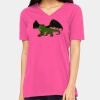 Missy's Relaxed Jersey Short-Sleeve V-Neck T-Shirt Thumbnail