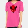 Missy's Relaxed Jersey Short-Sleeve V-Neck T-Shirt Thumbnail