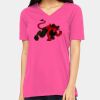 Missy's Relaxed Jersey Short-Sleeve V-Neck T-Shirt Thumbnail