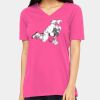 Missy's Relaxed Jersey Short-Sleeve V-Neck T-Shirt Thumbnail