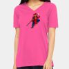 Missy's Relaxed Jersey Short-Sleeve V-Neck T-Shirt Thumbnail