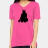 Missy's Relaxed Jersey Short-Sleeve V-Neck T-Shirt Thumbnail