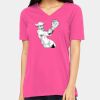 Missy's Relaxed Jersey Short-Sleeve V-Neck T-Shirt Thumbnail