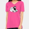 Missy's Relaxed Jersey Short-Sleeve V-Neck T-Shirt Thumbnail