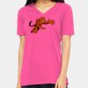 Missy's Relaxed Jersey Short-Sleeve V-Neck T-Shirt Thumbnail
