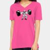 Missy's Relaxed Jersey Short-Sleeve V-Neck T-Shirt Thumbnail