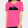 Missy's Relaxed Jersey Short-Sleeve V-Neck T-Shirt Thumbnail