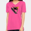 Missy's Relaxed Jersey Short-Sleeve V-Neck T-Shirt Thumbnail