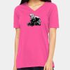 Missy's Relaxed Jersey Short-Sleeve V-Neck T-Shirt Thumbnail